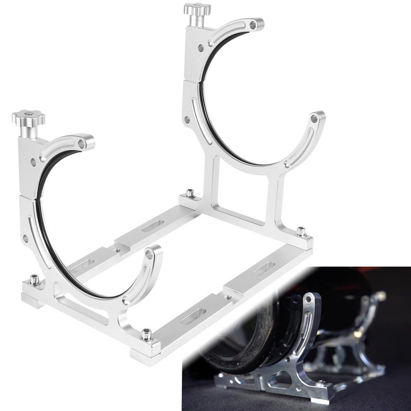 Bzsunway 7  Nitrous Oxide Nos Billet Aluminum Single Bottle Holder Bracket for 10-15 pound nitrous bottle Replace for PCE150.1001 - Image 1